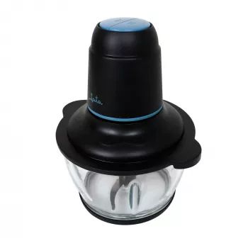 Elektrischer Zerkleinerer JATA JEPC1250 1,5L 400W Schwarz Transparent
