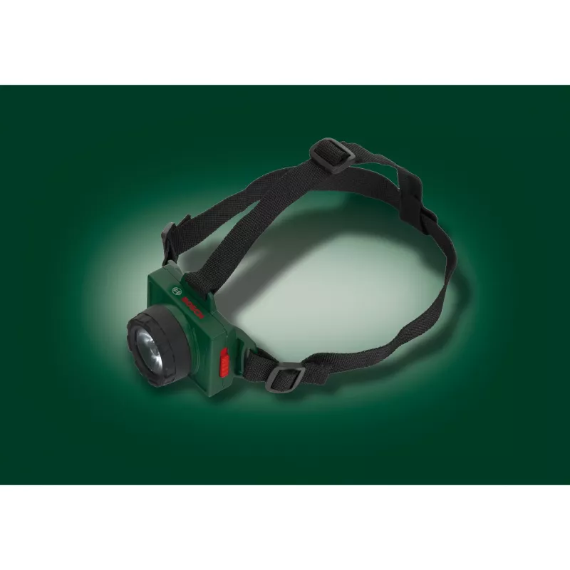 Theo Klein Kinder-Stirnlampe Bosch mit echter Lichtfunktion, verstellbares Band