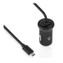 Nedis Auto-Ladegerät 12 W 1x 2,4 A - Anzahl der Ausgänge: 1, Micro USB (festes) Kabel, Einzelspannungsausgang