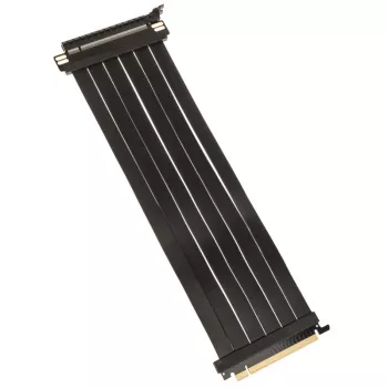 Kolink PCI Express 5.0 x16 zu x16 Riser-Kabel, 180 Grad, schwarz – 30 cm