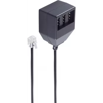 Telefonkabel ShiverPeaks BS71017-1 0,2 m Schwarz