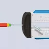 Abisolierwerkzeug 12 85 110 SB für Glasfaser, Abisolier-/Mantelabisolierwerkzeug (Blau/Weiß)