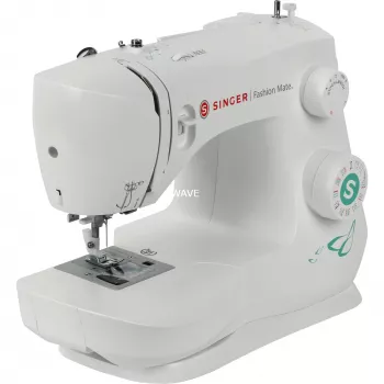 SINGER Automatik-Nähmaschine Simple 3337 — elektrisch, 29 Stichmuster, 108 Programme, 1-Schritt-Knopfloch, Freiarm, eingebaute Beleuchtung