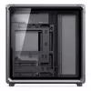 PC-Gehäuse Jonsbo X400, Midi-Tower ATX, gehärtetes Glasseitenteil, grau