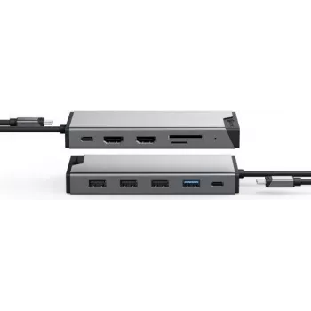 ALOGIC DV3 Kabelgebundenes USB 3.2 Gen 1 (3.1 Gen 1) Typ-C Silber (DUCDDV3)
