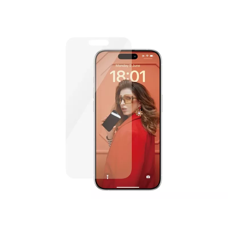 PanzerGlass® Displayschutzfolie iPhone 15 Pro | Classic Fit