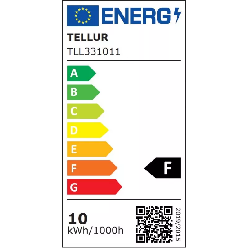 Smart Bulb Tellur E27 RGB Dimmer – Wi‑Fi RGBW E27 Smart Light Bulb with Dimming
