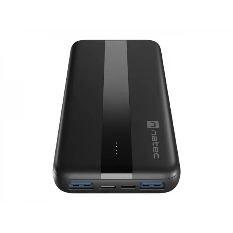 NATEC TREVI SLIM Q V2 Lithium Polymer (LiPo) 10000 mAh Schwarz