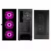 Kolink Observatory HF Glass ARGB Midi-Tower - schwarz