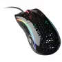 Glorious Gaming Glorious Model D Maus Glossy (Schwarz), Rechtshändig, Optisch, USB Typ-A, 12000 DPI, 1 ms, Schwarz