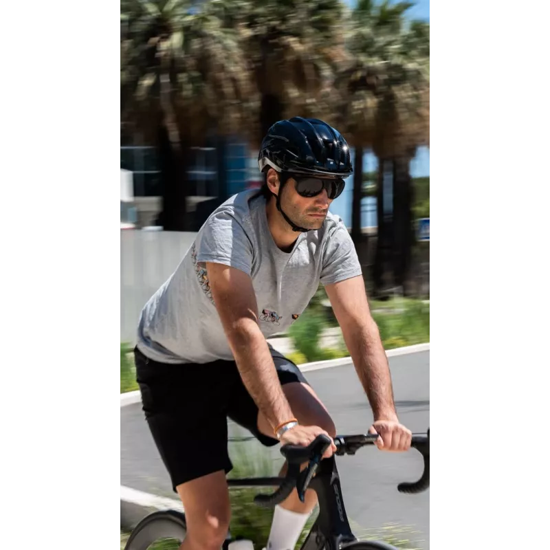 Fahrradhelm HJC CROSSER SCHWARZ Größe L — leichter, langlebiger Fahrradhelm