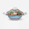 Pensofal White Diamond Vapsi Kochtopf 24 cm mit zwei Griffen und Deckel