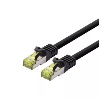Netzwerkkabel LOGON TCR6ASS015BL RJ-45 Cat6a 1,5 m Schwarz