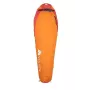 Schlafsack Volven VOLVEN TRAVELLER Right Orange – mumienförmig, Reißverschluss rechts, Einzelperson