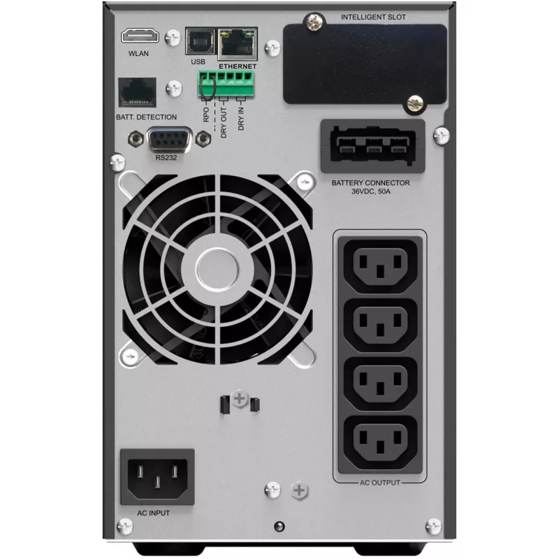 PowerWalker VFI 1500 ICT IoT Doppelwandlung (Online) 1,5 kVA 1500 W 4 AC-Ausgänge