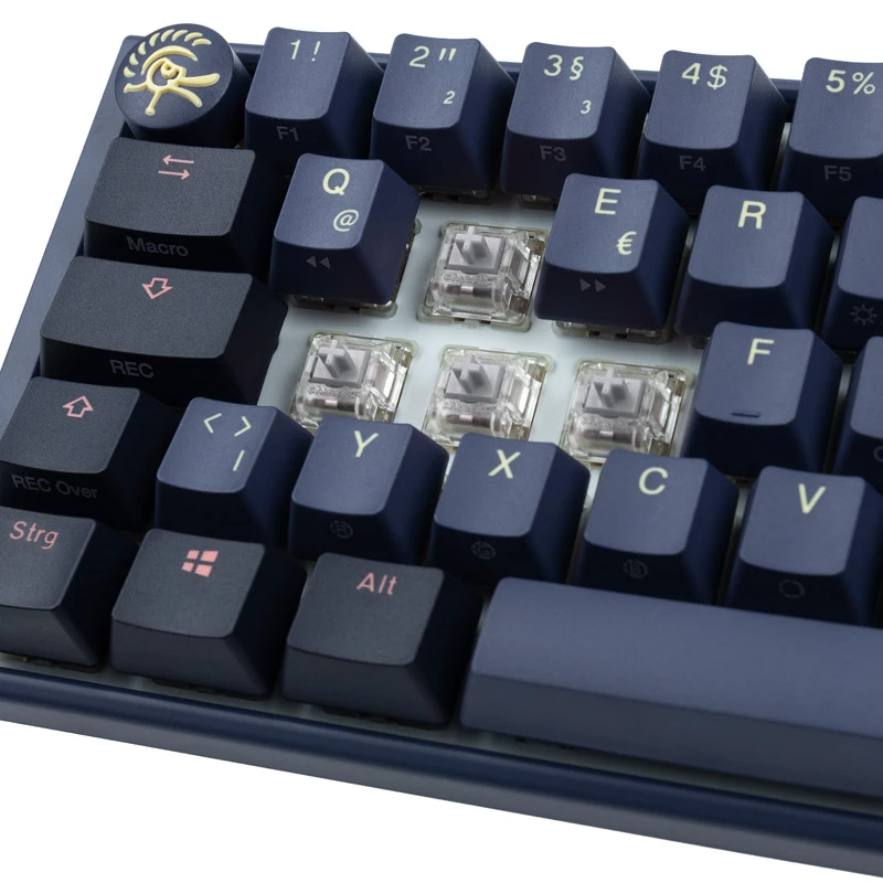 Ducky One 3 Mini Gaming-Tastatur USB Blau