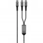 Goobay 75739 USB-Kabel Schwarz