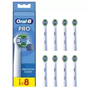Oral-B EB20RX-8 Precision Clean Ersatzköpfe, 8 Stück