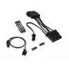 LED-Birne 300 mm BitFenix Alchemy LED Connect – 3,6 W, Blau, 60 lm, 120° Abstrahlwinkel