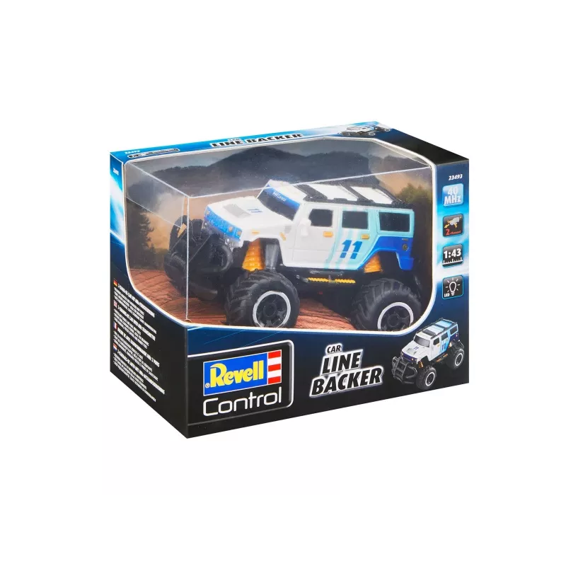 Car Revell Line Backer von REVELL — empfohlen ab 6 Jahren, Farben: schwarz, blau, weiß