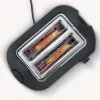 Toaster Severin AT 2217 2 Scheiben 800 W Schwarz Rot
