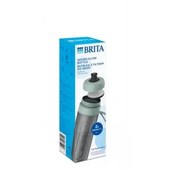 Brita Sports Wasserfilter-Flasche Active Dunkelgrün, Grün