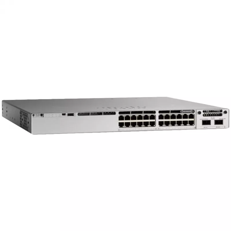 Catalyst 9300 - Network Essentials - Switch - managed - 24 x 100/1000/2500/5000/10000 (10G Ethernet) RJ-45