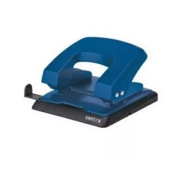 Centra HP30 Locher, blau, bis zu 30 Blatt, Metall 1101-106