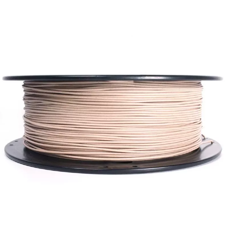 Flashforge Filament, PLA | 3DP-PLA-WD-01-NAT | 1,75 mm Durchmesser, 1 kg/Spule | Holz naturbelassen