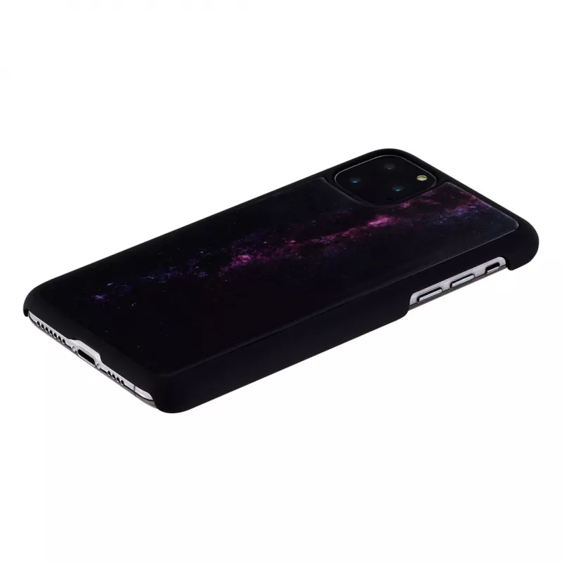 Smartphone-Hülle iKins für iPhone 11 Pro Max – milchstraßen-schwarz