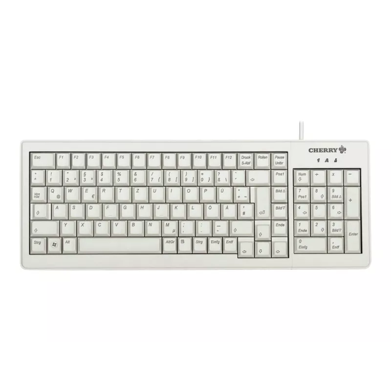 Tastatur CHERRY XS G84-5200LCMDE-0 Grau QWERTZ