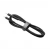 USB-C-auf-USB-C-Festkabel FIXED FIXDLS-CC2-BK — 2 m, 60 W