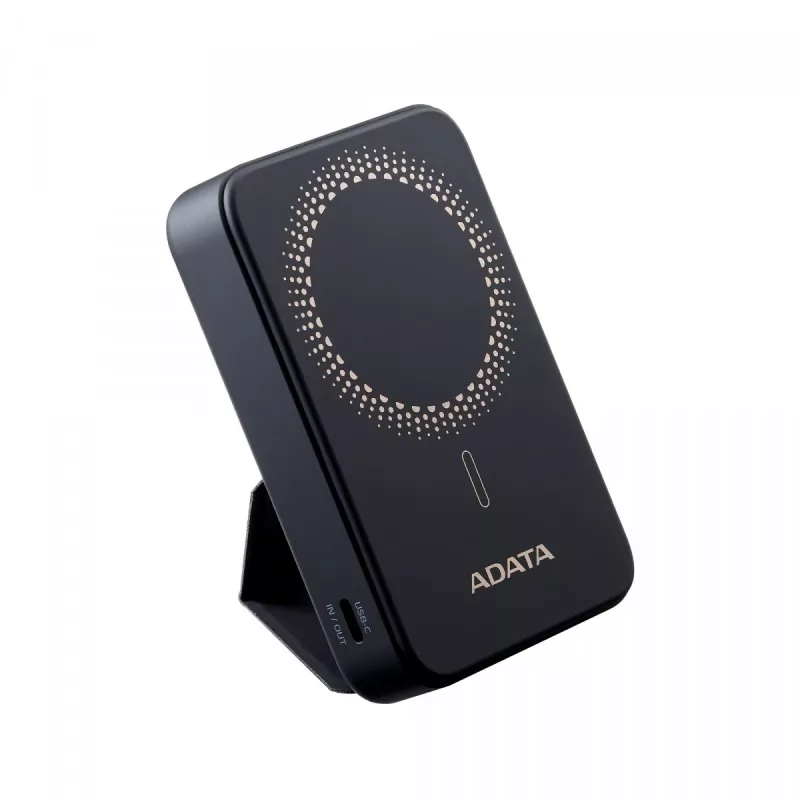 ADATA PR100-12BK power bank Lithium Polymer (LiPo) 10000 mAh Wireless charging Schwarz