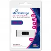 MediaRange - USB-Flash-Laufwerk - 256 GB - USB 3.0 - Schwarz, Silber (MR919)