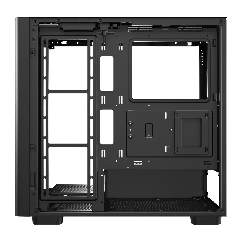 Computergehäuse DarkFlash DS900G (schwarz) — Mid-Tower ATX-kompatibel, Seitenfenster aus gehärtetem Glas