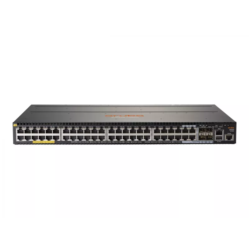 HPE Aruba Networking 2930M 48G POE+ 1-Slot - Switch - L3 - Managed - 44 x 10/100/1000 (PoE+) + 4 x Combo Gigabit-SFP - rack-mountable - PoE+ - ohne Netzteil (1440 W)