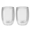 Borosilikatglas-Doppelwandbehälter ZWILLING 39500-076, 200 ml, klar, 2er-Set