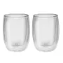Borosilikatglas-Doppelwandbehälter ZWILLING 39500-076, 200 ml, klar, 2er-Set