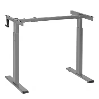 Manuell höhenverstellbarer Schreibtisch MACLEAN MC-790NG — max. Belastung 60 kg, max. Höhe 120 cm