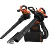 Rucksack-Laubbläser Schwarz & Decker BEBLV301-QS — 3000 W, Luftgeschwindigkeit 206–404 km/h, 72 L Fangsack, 6 kg