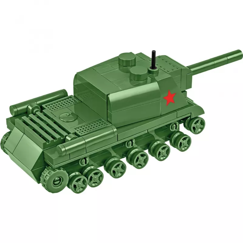 Bausatz Cobi ISU 152 – Thema Zweiter Weltkrieg, 135 Teile, grün