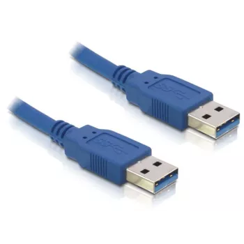 USB-Kabel DeLOCK 0,5 m USB 3.0 USB 3.2 Gen 1 A-A Blau