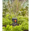 Oszillierender Wassersprinkler Gardena 13325-20 Schwarz 1 Stück