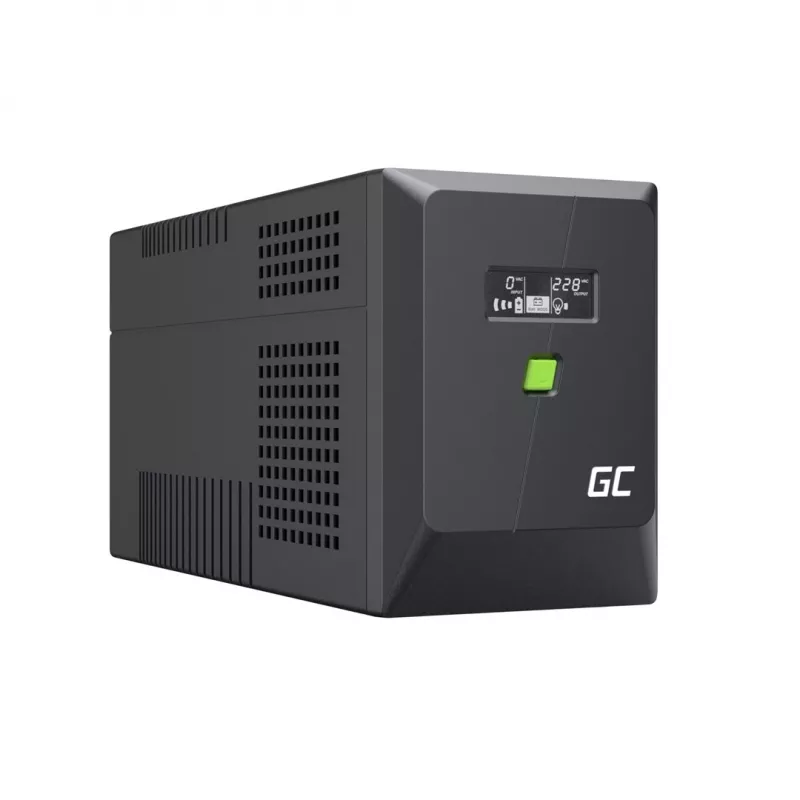 Green Cell unterbrechungsfreie Stromversorgung (USV) Line-Interactive 1,5 kVA 900 W 4 AC-Ausgänge