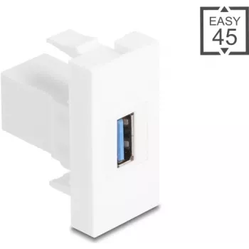 USB-Typ-A-5-Gbit/s-Modul DELOCK Easy 45 — Typ-A-BU auf Typ-A, 5 Gbit/s