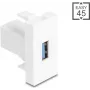 USB-Typ-A-5-Gbit/s-Modul DELOCK Easy 45 — Typ-A-BU auf Typ-A, 5 Gbit/s