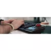 Kabelgebundene mechanische Full-Size-Tastatur KeySonic KSK-8202ELU-T (DE) — USB, deutsches Layout, Schwarz