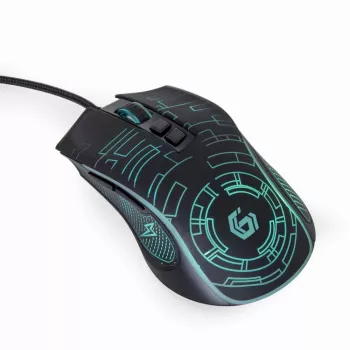 Gembird MUSG-RGB-01 Maus für Rechtshänder USB Typ-A 3600 DPI