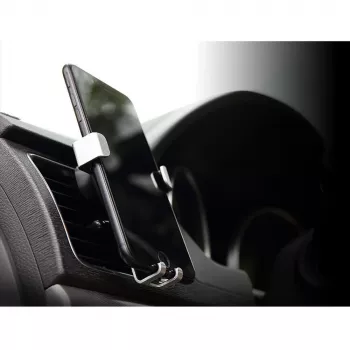 Maclean Autohalterung für Mobiltelefone, universell, für das Lüftungsgitter, Gravity, max. Mittelabstand 90 mm, MC-324