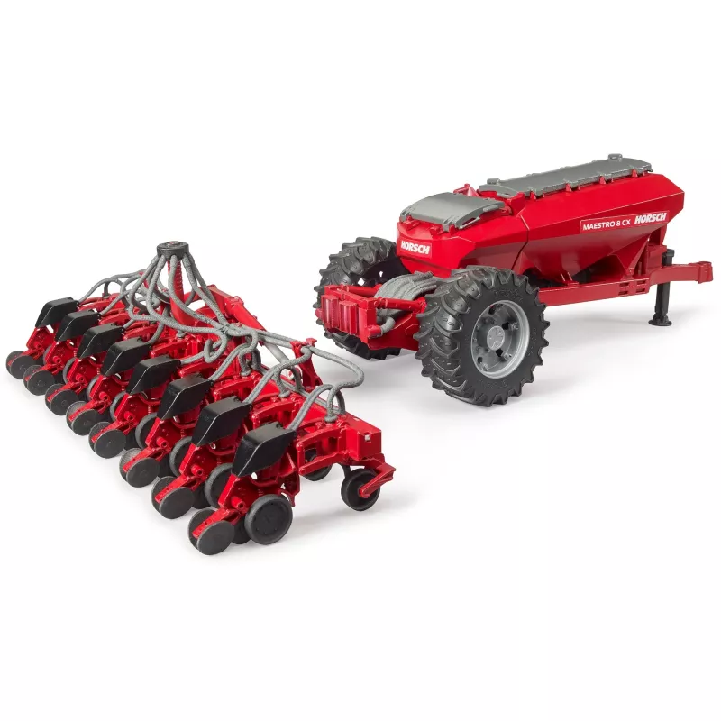 Spielzeugmodellfahrzeug BRUDER Horsch Präzisionssämaschine Maestro 8CX, maßstabsgetreues Spielset
